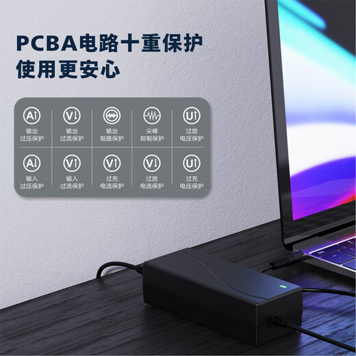 
OVIEN Applicable UP VX2209 VA2461 LCD monitor desktop computer screen power adapter Charger cable 12V 5A/4A/3.5A/3A/2A VS16789