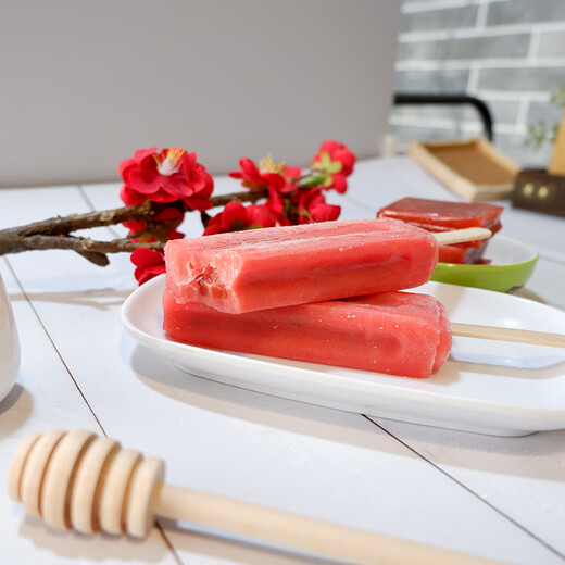 Zhongjie Ice Cream is really delicious, hawthorn and red fruit flavored popsicles 70g*10 pieces, affordable ice cream, fresh ice cream