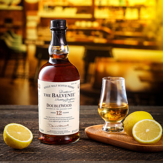 
BALVENIE Scottish single malt whiskey wine 12 years double barrel aged original bottle imported from Speyer production area in the UK 12 years double barrel 700ml*2 bottles