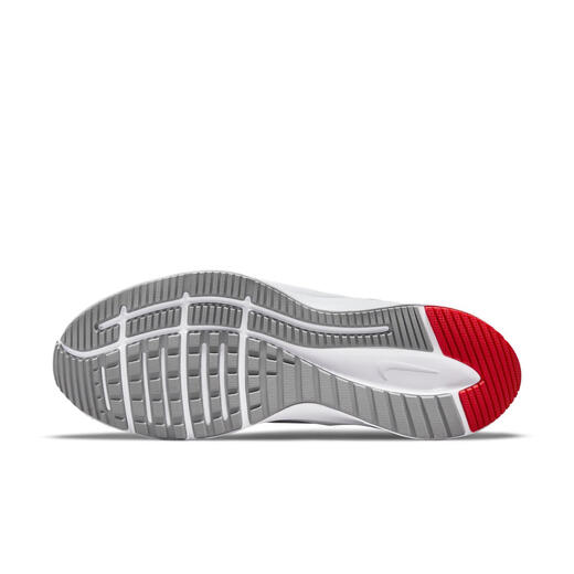 Nike (NIKE) official QUEST 4 men's road running shoes endurance running breathable light cushioning DA1105 100 white/wolf gray/pepper red/platinum gold/light silver 47