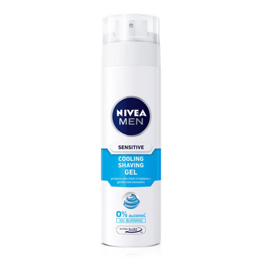 NIVEA men's skin care lotion is gentle and hydrating, non-sticky and easy to absorb for sensitive skin. Suan Ice Cool Shave Moisturizing Gel 200ML