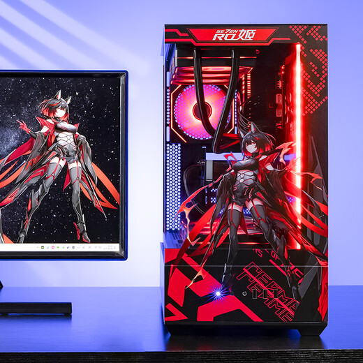 ASUS ROG family bucket 24 periods interest-free RTX5080 host 5070Ti/5070 host i9 14900KF gaming desktop assembly computer complete machine DIY assembly machine i5 14600KF + ASUS RTX5060 standard version