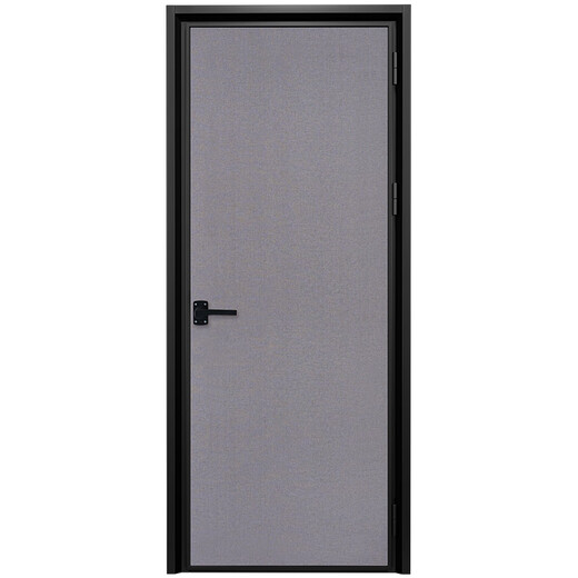Puertas insonorizas en el hogar Audio privado y video Puertas impulsadas por el sonido Hifi Interior Reducción de ruido silencioso Puertas de madera de acero 9194-60 Estándar 900*2200 mm (personalizable)