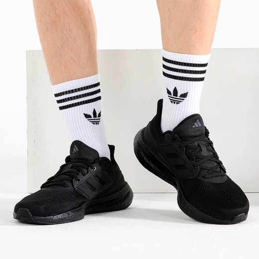 阿迪达斯 （adidas）运动鞋男鞋PUREBOOST 25秋季休闲鞋随心畅跑训练跑步鞋 IF4840/不同批次鞋垫logo有区别 43 鞋内长26.5cm