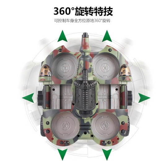 Bateau-citerne télécommandé pour enfants, voiture déformable, dérive amphibie multifonctionnelle, voiture jouet rc pour tir à l'eau, amphibie et utilisation du sol