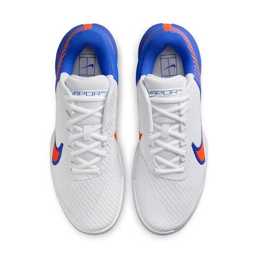 耐克（Nike） 网球鞋费德勒男子air zoom vapor pro网球比赛款专业球鞋 DR6191-106 男款 白蓝 24年终赛 42