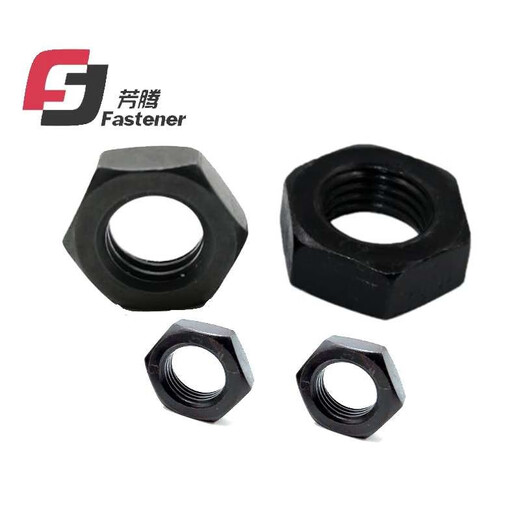 Fangteng Level 8 hohe grobe grobe Zähne GB6172 Sechseckige dünne Nuss GB6173 Hexagonal Flat Nuss M8M10-M48 10 feine Zähne Dünne Nuss M12*1,25