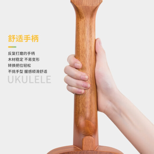 
Yasato 23-inch ukulele Beginners Students Adult Men and Women Uklili Children's Beginners Four-string Small Guitar 23-inch Lucky Aircraft + Gift Bag