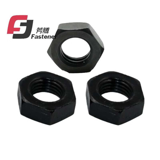 Fangteng Level 8 hohe grobe grobe Zähne GB6172 Sechseckige dünne Nuss GB6173 Hexagonal Flat Nuss M8M10-M48 10 feine Zähne Dünne Nuss M12*1,25