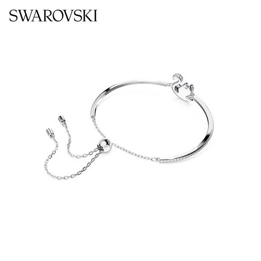 Swarovski SWAN blue swan bracelet for girls, birthday gift for girlfriend, female 5660595