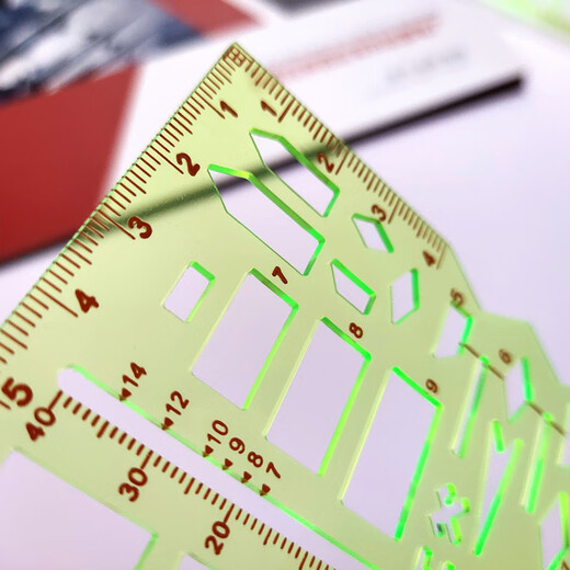 Boot Genießen Sie den Grafikurluser Pilot Flying Lineal Lineal Lineal Typ 13 Oral Marking Lineal ZX-3886
