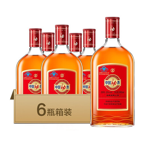 劲牌 中国劲酒35度680ml/600ml礼盒装保健养生酒 35度 680mL 6瓶