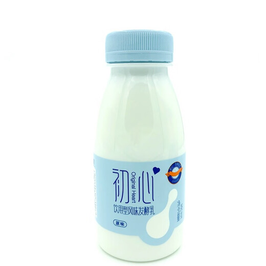 New Hope Nanshan Chuxin Yoghurt Original Flavor Fermented Milk 245g Children's Nutritional Breakfast Milk 12 Bottles Special Pack Chuxin Original Flavor 8 Bottles