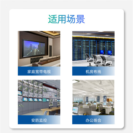 光视众越 满配方口圆头SC/FC光纤终端盒/单模跳线桌面机架式尾纤盒光缆熔接配线架 lc/st 4口四芯尾纤SC大方口满配