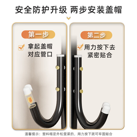 Anya coat rack wrought iron clothes hanger floor-standing bedroom vertical simple clothes hanger indoor clothes drying black