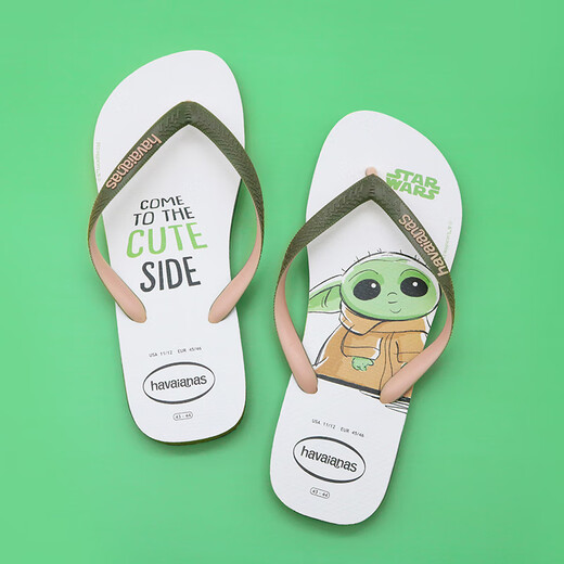 哈瓦那（Havaianas）哈唯纳拖鞋男夏季海边拖鞋防滑联名新款哈瓦那人字拖女夏季外穿 9194-绿色 37/38巴西码脚长约25.1cm