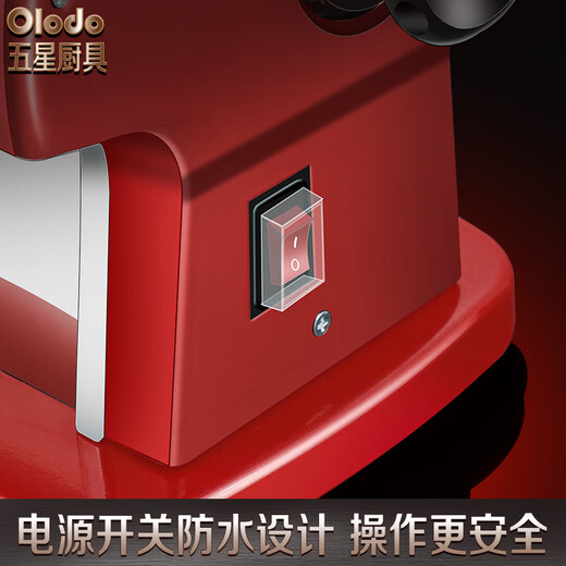 Máquina de fideos eléctricos OLODO Presiona Fideos para el hogar Máquina de la piel de la masa de masa de acero inoxidable completamente automática