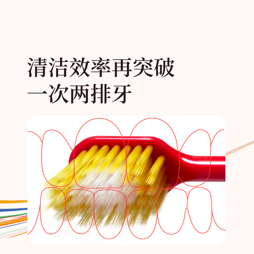 
Huibaishi (EBISU) 48-hole wide-head soft-bristled toothbrush adult gingival protection full effect Pro 2 colors random