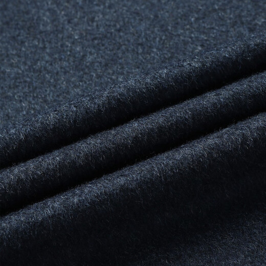 YOUNGOR coat men's lapel business coat wool high-quality fabric feels soft, silky and stylish, gray blue M 170/92A