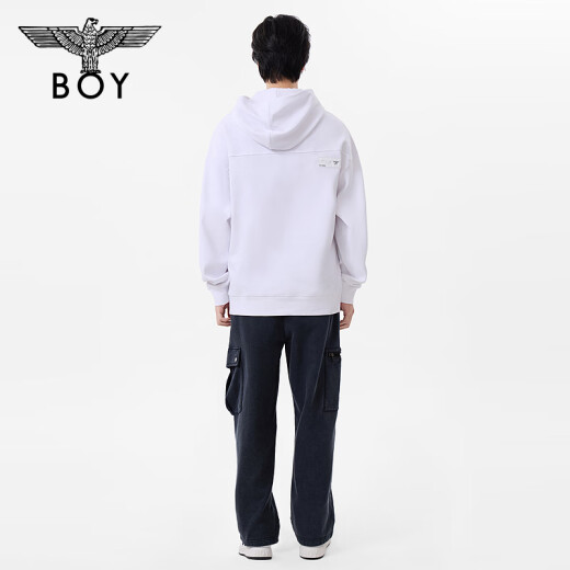 BOY LONDON男女同款长裤休闲百搭直筒宽松灰色工装裤N15042 灰色 L