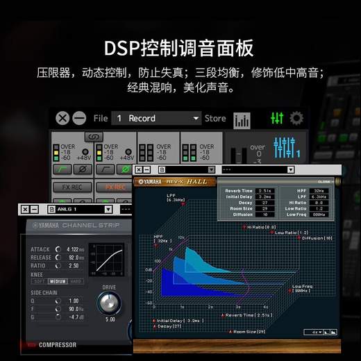 Yamaha (YAMAHA) UR22C sound card professional audiobook recording equipment Himalayan novel recording set webcast karaoke guitar playing dubbing mixing and arrangement UR22C + Victory K600 microphone free debugging