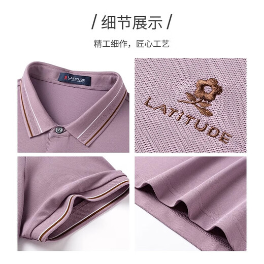 MONTAGUT 5A antibacterial & breathable mesh summer men's business polo shirt short-sleeved cool T-shirt 3087D