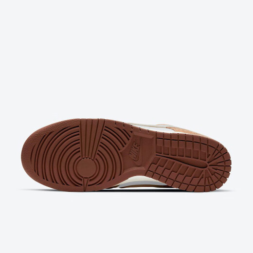Nike Nike Dunk Low White Brown Wheat Color Low Top Casual Board Zapatos DD1390-100 40.5