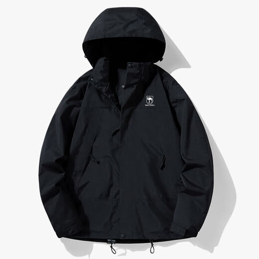 Western Camel (VANCAMEL) Jacket Men's Casual Sports Outdoor Jacket American Street Men's and Women's Top Jacket Black M