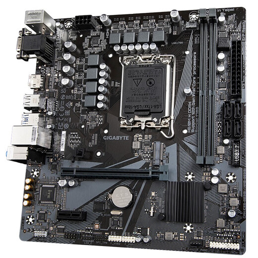 Gigabyte H610M H DDR4 motherboard supports 12th generation 13th generation CPU set Single motherboard [H610M H DDR4] 12th generation i3-12100 integrated graphics 4 cores base 3.3