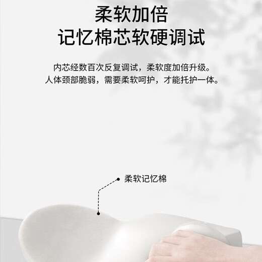 Xinshengling Peugeot Automobile Headrest 408 408x 4008 5008 508l 2008 207 lumbar neck pillow for car headrest lumbar waist set Elegant skin grey - 1 car owner driver neck pillow seat back cushion Automobile supplies waist cushion