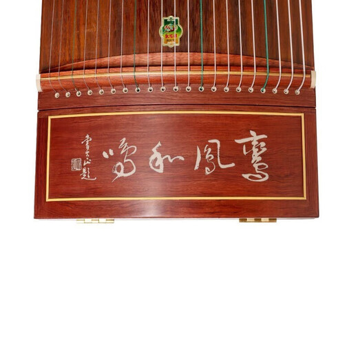 敦煌牌694L红木系列贝雕专业演奏考级初学者古筝琴上海民族乐器一厂 694T书法图案(全套礼包)