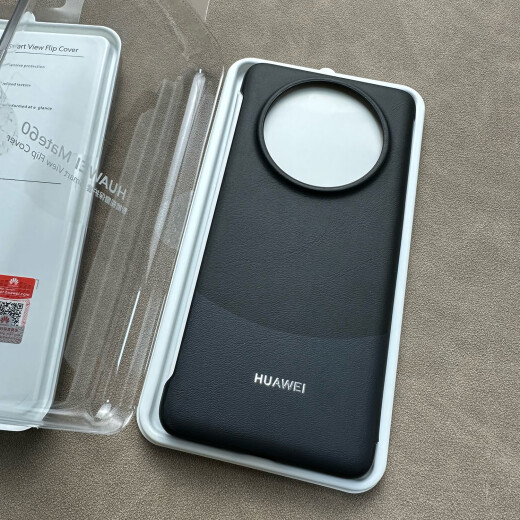 华为mate60pro手机壳原装智能视窗翻盖正品保护套全包边防摔商务超薄 mate60pro【原装正品翻盖壳】