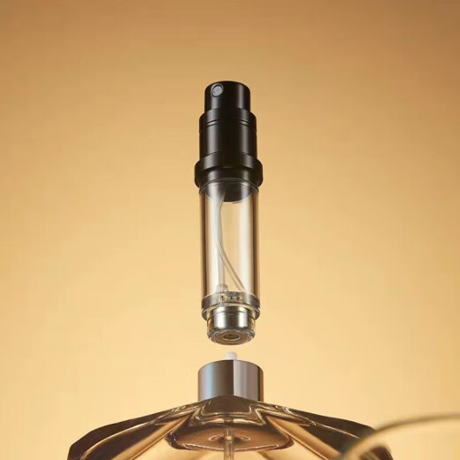Louis Chanzl high-end perfume bottle bottom refill mini portable travel spray empty bottle 5mlLWS806 black