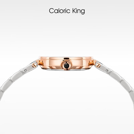 Caloric King Double Monthly Fashion Series Simple Luxury Swiss Quartz Movement High-end Women's Watch CK16813