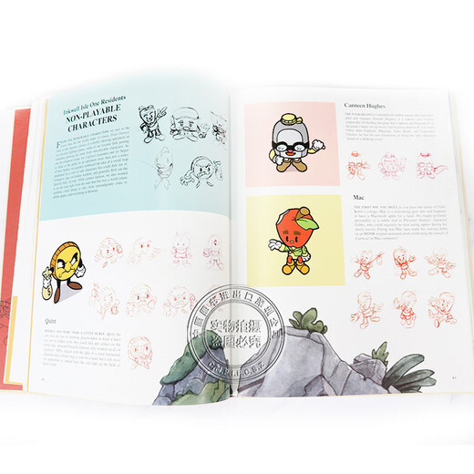 现货茶杯头美术设定集 TGA获奖独立游戏 精装 英文原版 The Art of Cuphead 30