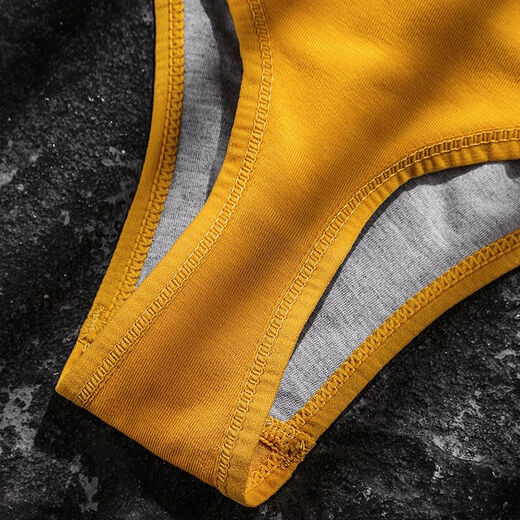 Meng fiber men's cotton T-string sexy U-convex sports underwear letter low-waist fitness seamless briefs cotton T-string pants black XL weight 125-145Jin Jin is equal to 0.5 kg