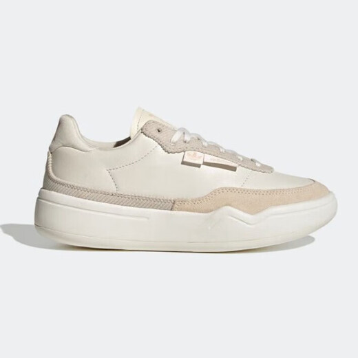 
Adidas casual shoes women's shoes summer new Clover sneakers thick sole high and low top shoes GX7039 GX7039 m white meat powder 36