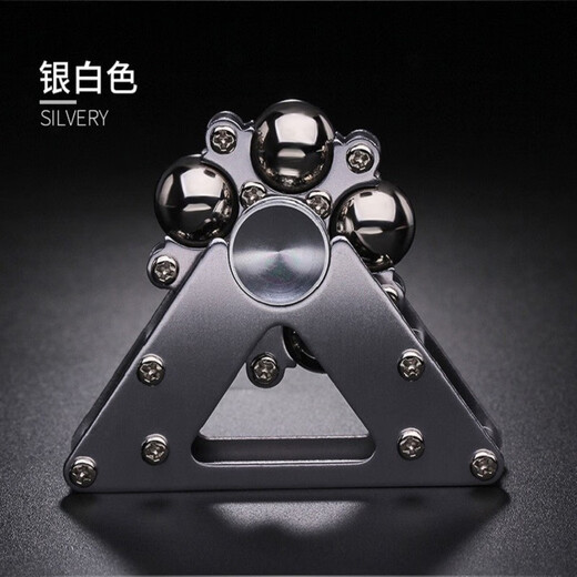 Cogito I Dream Fidget Spinner Inception Space Finger Spin Decompression Toy Decompression Artifact Finger Spiral Leaker Model Silver White Second Generation Ferris Wheel
