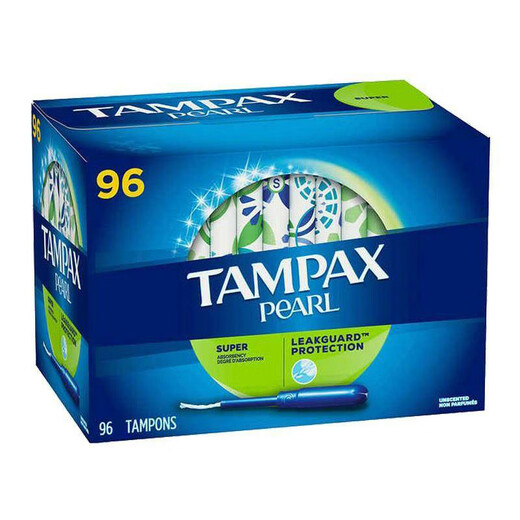 Danbis Tampax Canada importierte lange Katheter reines Baumwoll -Tampon 96 Packungen großer Fluss Sanitär -Servietten