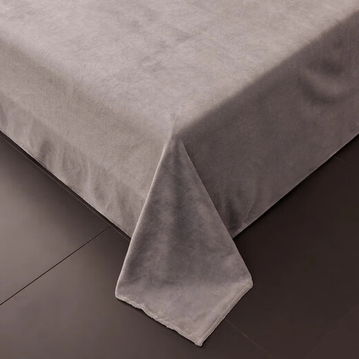 Yalu Class A baby velvet four-piece set milk velvet duvet cover sheet flannel thickened quilt cover sheet winter bedding VIC-Ivory thickened warm anti-static 1.8m bed sheet style four-piece set-duvet cover 200*230cm