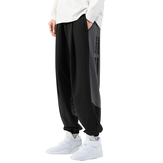JINGYANG Plus Size Men's Pants Fat Fat Man Loose Sports Pants Fat Casual Pants Harem Pants 3298 4XL (211Jin Jin is equal to 0.5kg to 240Jin Jin is equal to 0.5kg)