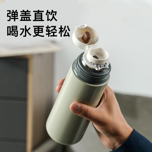 Fuguang thermos cup 316 stainless steel large-capacity water cup student cold cup for men and women outdoor portable double drinking cup