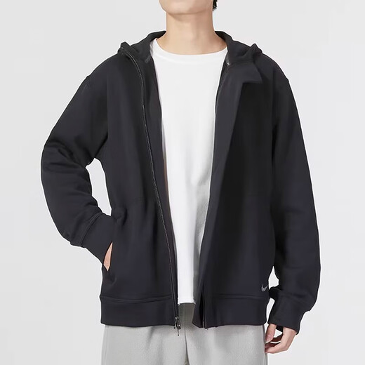 nike耐克夹克男秋季拉链开襟外套针织连帽衫 DQ4877-010 DQ4877-010 S