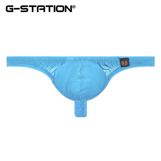 G-Station Ultra-dünn hochelastischer japanischer japanischer Männer-Tanga-Weich-, bequemer, atmungsaktives, sexy, niedrig taillierter Jungenunterwäsche ist klein, dunkelblau (kleines Modell, empfohlen, eine Größe von 1-2 Größen zu erhalten)