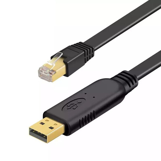 Ligne de débogage de la console USB vers la ligne de configuration de la ligne de contrôle RJ45 ligne de conversion de ligne de conversion Cisco / Tenda DB9 à RS232 Communication Serial Port Programmation Line 3 METTER
