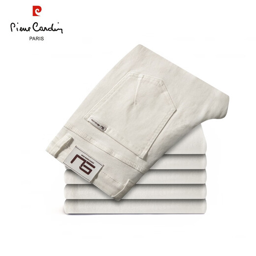 Pier Cardin High-End Pure Cotton Jeans Herren gerade schlank