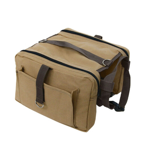 Topology Dog Backpack Self-Back Dog Self-Back Canvas Large Dog Bag Soft Breathable Cotton Lightweight