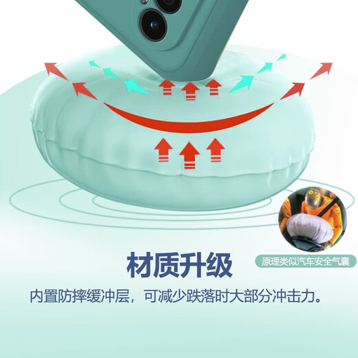 Biaz suitable for OPPO Reno10 mobile phone case reno10 protective cover all-inclusive ultra-light and anti-fall flocking heat dissipation liquid frosted soft shell simple men's and women's JK328 black