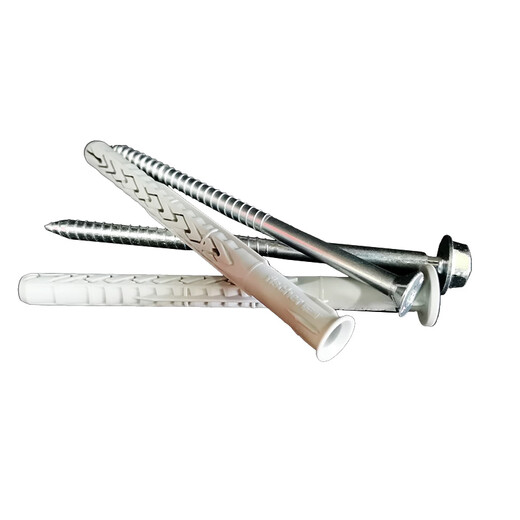 German fischer expansion screw extension bolt SXRL8mm hexagonal head nail concrete solid brick foam brick hollow brick TV hanger original import 8x120FUS with hexagonal head nail 1 piece 540131