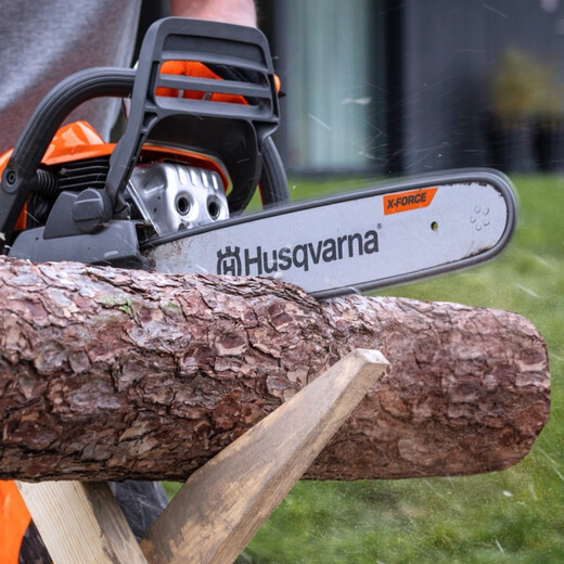 Husqvarna Husqvarna Gasoline Saw 450II Professional-grade logging gasoline logging saw two-stroke high-power 450-16-inch alloy guide plate (with luxury gift bag)